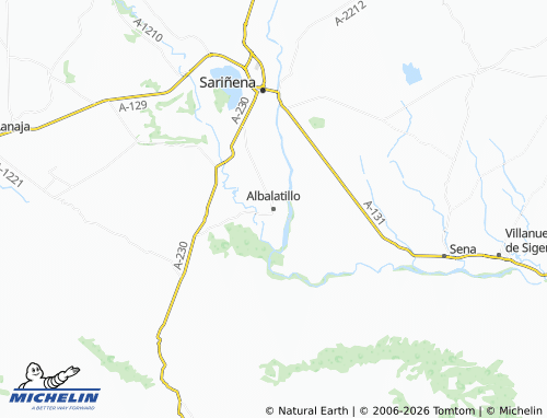 Mappa MICHELIN Albalatillo - ViaMichelin