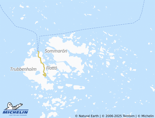 MICHELIN Österbygge map - ViaMichelin