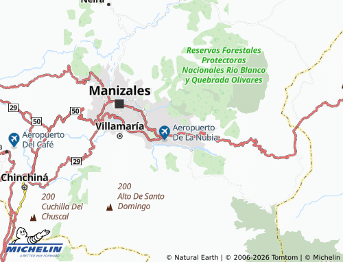 Carte MICHELIN Cerros de La Alhambra - ViaMichelin