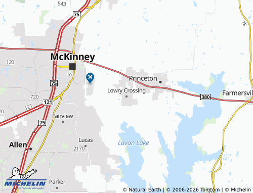 Mapa MICHELIN Lowry Crossing - ViaMichelin