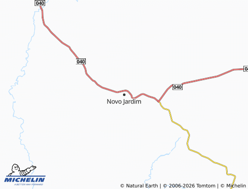Mappa MICHELIN Novo Jardim - ViaMichelin