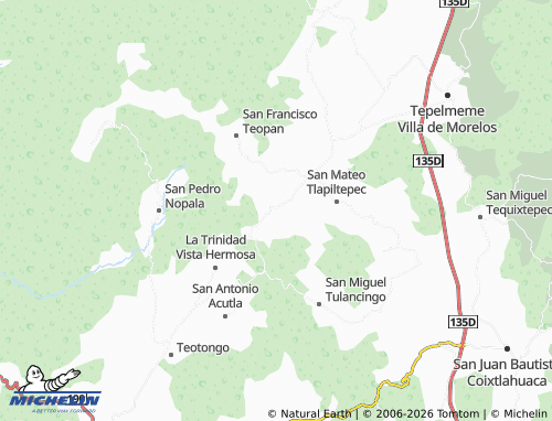 Mapa MICHELIN San Rafael - ViaMichelin