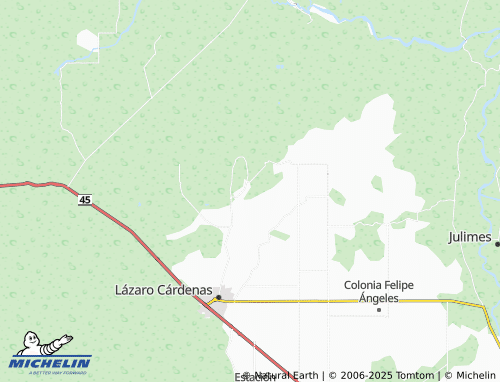 MICHELIN Santa Rita de Casia map - ViaMichelin