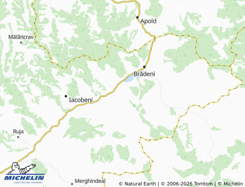 MICHELIN Noiștat map - ViaMichelin