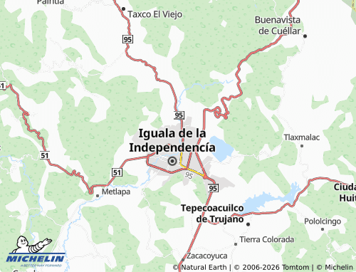 Mappa MICHELIN El Huizachal - ViaMichelin
