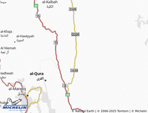 MICHELIN Baydah map - ViaMichelin
