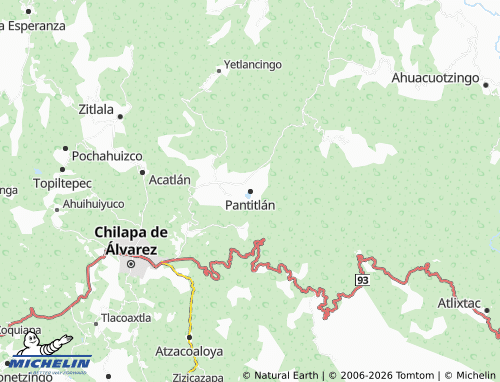 Mapa MICHELIN Pantitlán - ViaMichelin