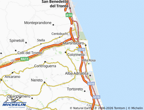 Mappa MICHELIN Prosperi - ViaMichelin