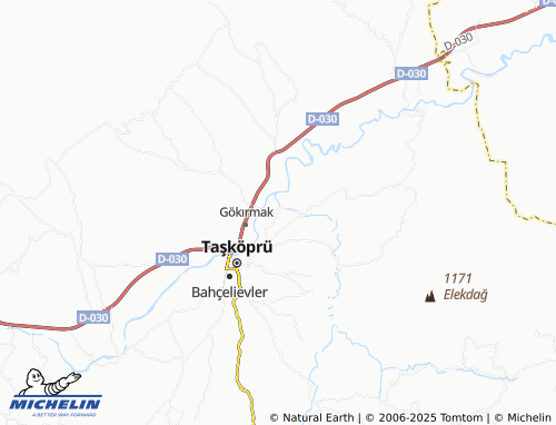Carte MICHELIN Aşağıemerce - ViaMichelin