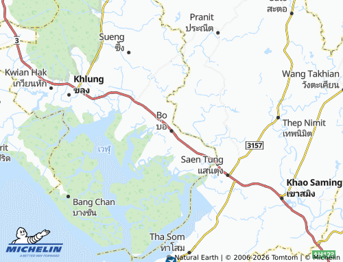Mapa MICHELIN Bo - ViaMichelin