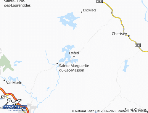 Mappa MICHELIN Estérel - ViaMichelin