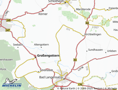 MICHELIN-Landkarte Großwelsbach - ViaMichelin