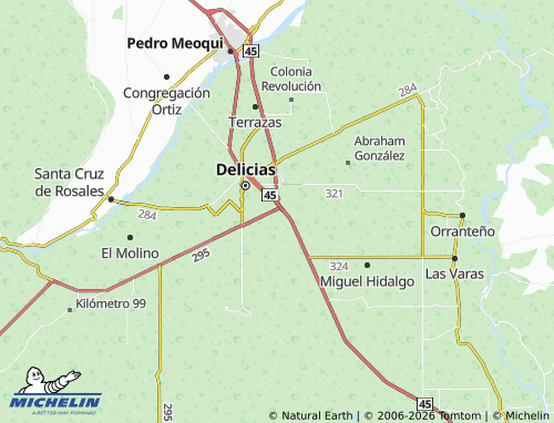 Mappa MICHELIN Los Viñedos - ViaMichelin