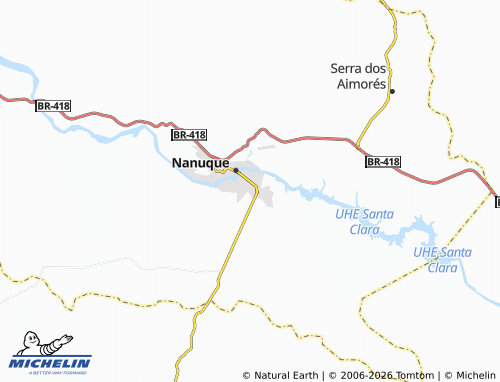 MICHELIN Zarur map - ViaMichelin