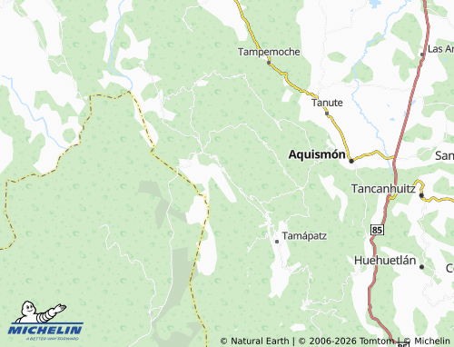 Mappa MICHELIN San Rafael Tamápatz - ViaMichelin