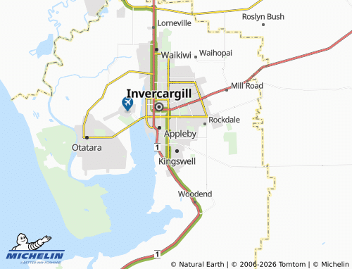 Mapa MICHELIN Strathern - ViaMichelin