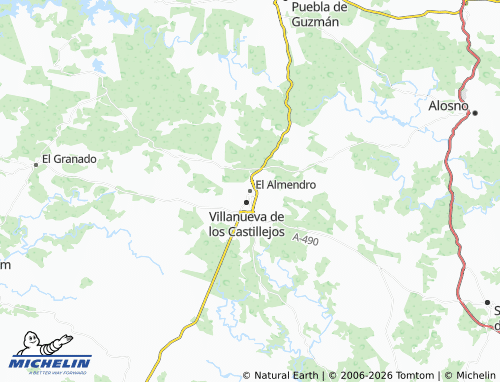 MICHELIN El Almendro map - ViaMichelin