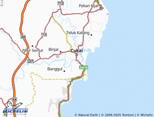 MICHELIN Taman Alamanda map - ViaMichelin