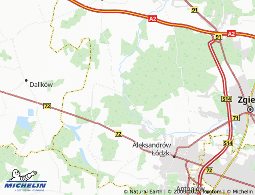 Kaart MICHELIN Karolew - ViaMichelin