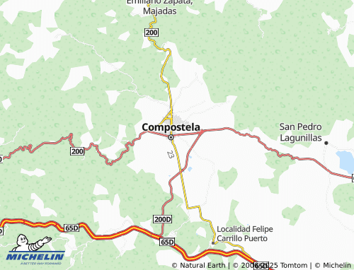 MICHELIN Del Bosque map - ViaMichelin