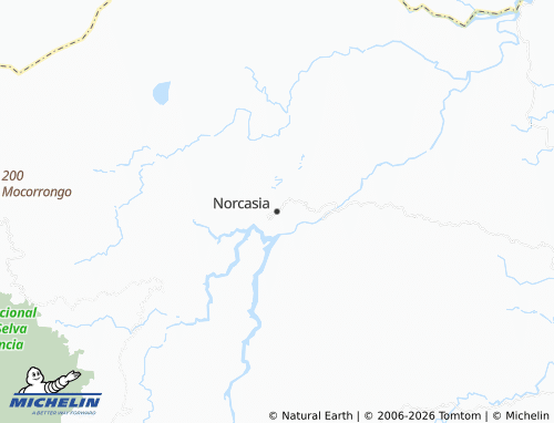 Mappa MICHELIN Norcasia - ViaMichelin