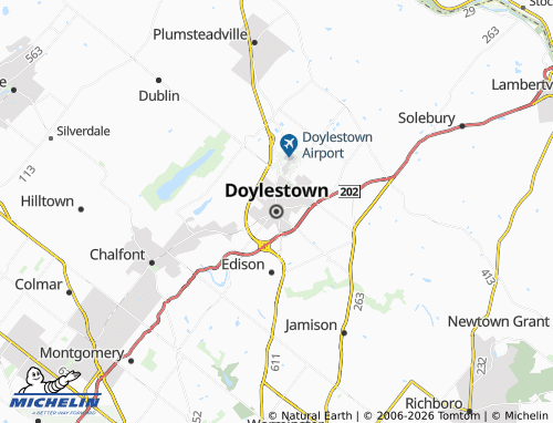 Mappa MICHELIN Doylestown - ViaMichelin