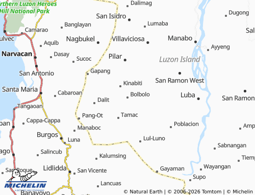 MICHELIN Bolbolo map - ViaMichelin
