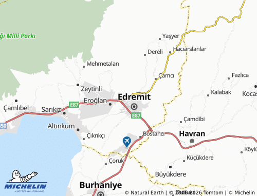 MICHELIN-Landkarte İbrahimce - ViaMichelin
