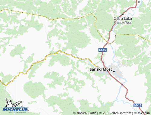 Mappa MICHELIN Donji Kamengrad - ViaMichelin