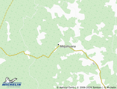 Mappa MICHELIN Miquihuana - ViaMichelin