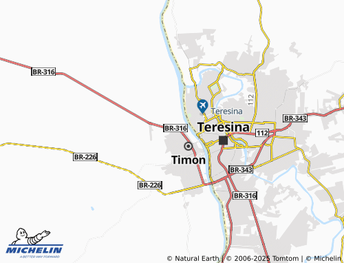 MICHELIN Boa Esperança map - ViaMichelin
