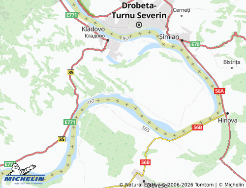Mapa MICHELIN Vajuga - ViaMichelin