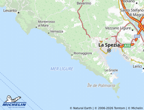 Mappa MICHELIN Riomaggiore - ViaMichelin