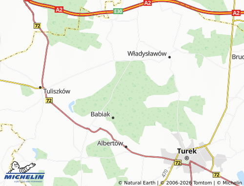 Carte MICHELIN Ruda - ViaMichelin