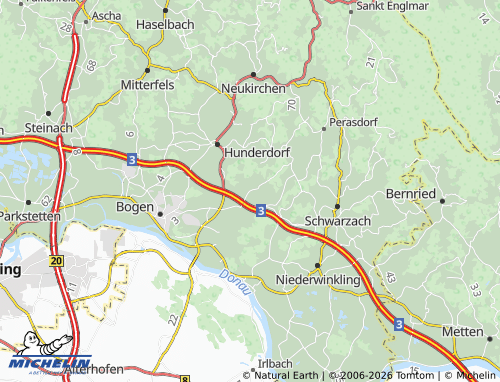 MICHELIN Rankam map - ViaMichelin