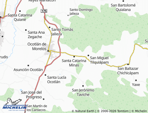 Mappa MICHELIN Santa Catarina Minas - ViaMichelin