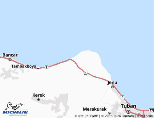 MICHELIN-Landkarte Tasikharjo - ViaMichelin