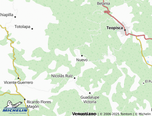 MICHELIN Matamoros map - ViaMichelin
