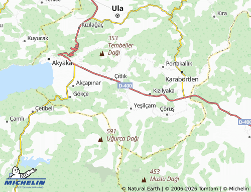 Mapa MICHELIN Esentepe - ViaMichelin