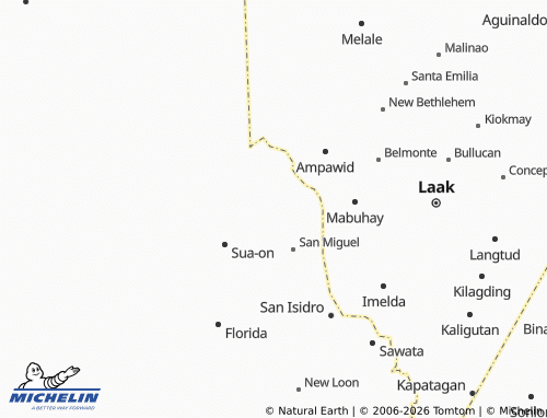 MICHELIN Libuton map - ViaMichelin