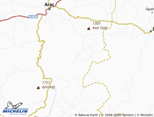 Kaart MICHELIN Aktaş - ViaMichelin