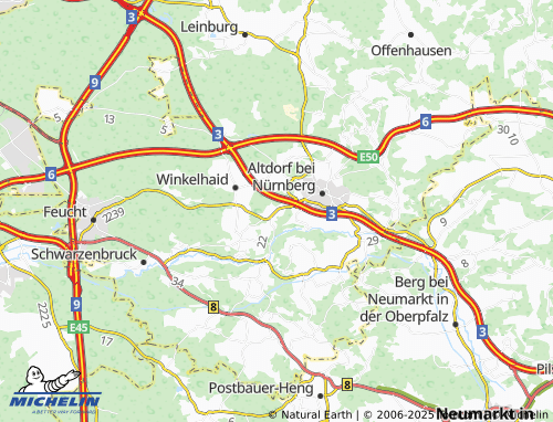 Mapa MICHELIN Weinhof - ViaMichelin