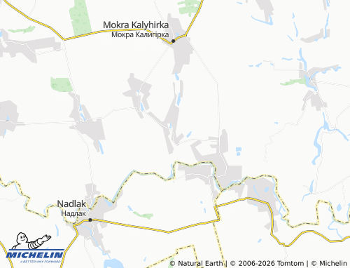 Mapa MICHELIN Yelyzavetka - ViaMichelin
