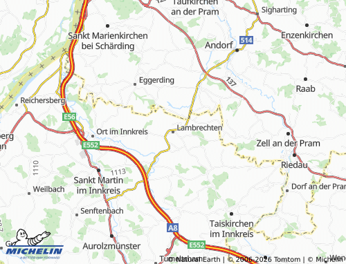 MICHELIN Lambrechten map - ViaMichelin