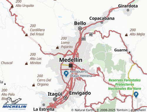 MICHELIN Caribe map - ViaMichelin