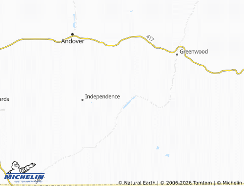 Mapa MICHELIN West Union - ViaMichelin