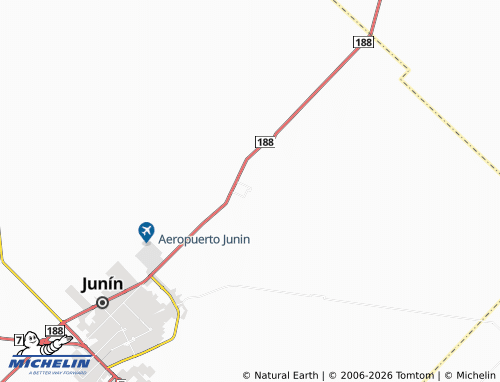 MICHELIN Agustín Roca map - ViaMichelin
