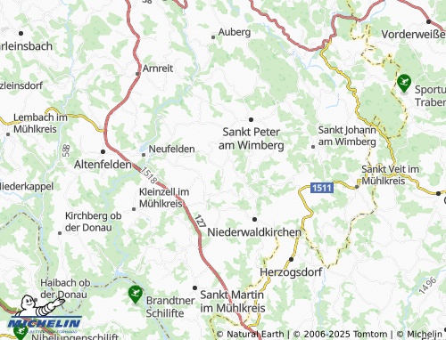 MICHELIN-Landkarte Pehersdorf - ViaMichelin