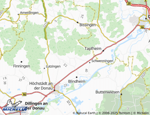 MICHELIN-Landkarte Wolpertstetten - ViaMichelin