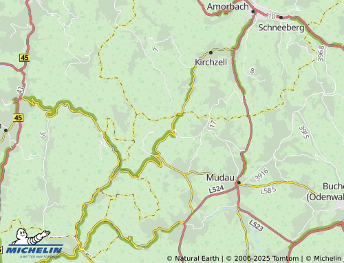 MICHELIN Ernsttal map - ViaMichelin
